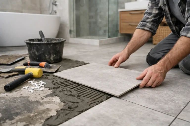 How to Remodel Bathroom Floor the Right Way