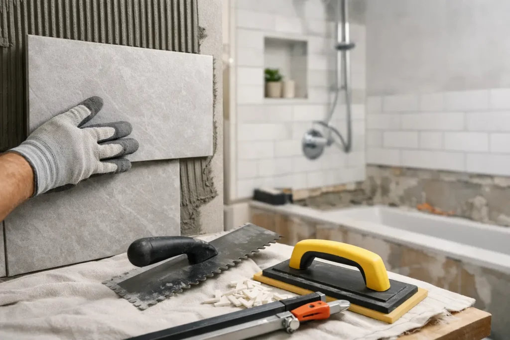 How to Remodel Bathroom Tile Right
