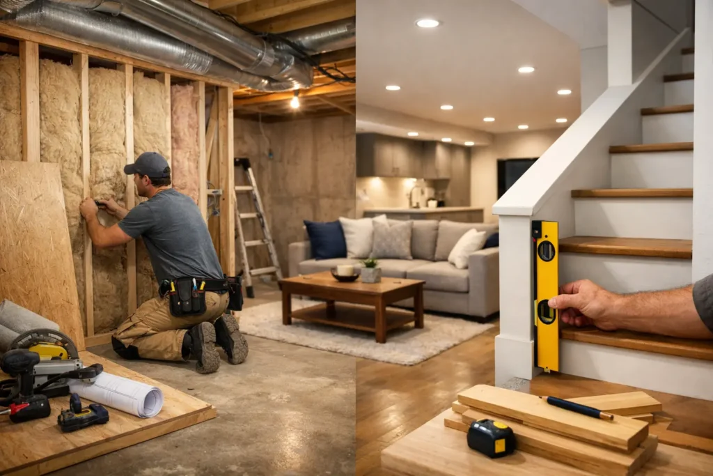 How to Finish Basement Properly