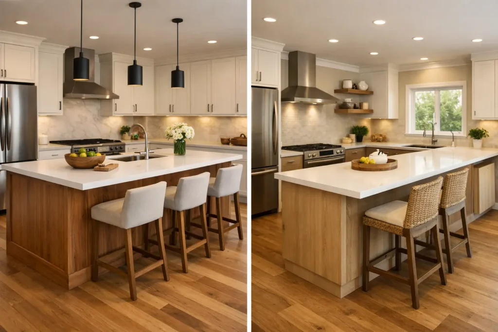 Kitchen Island Versus Peninsula for Your Home