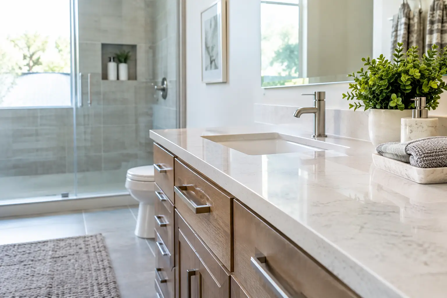 Best Durable Bathroom Surfaces for Busy Homes