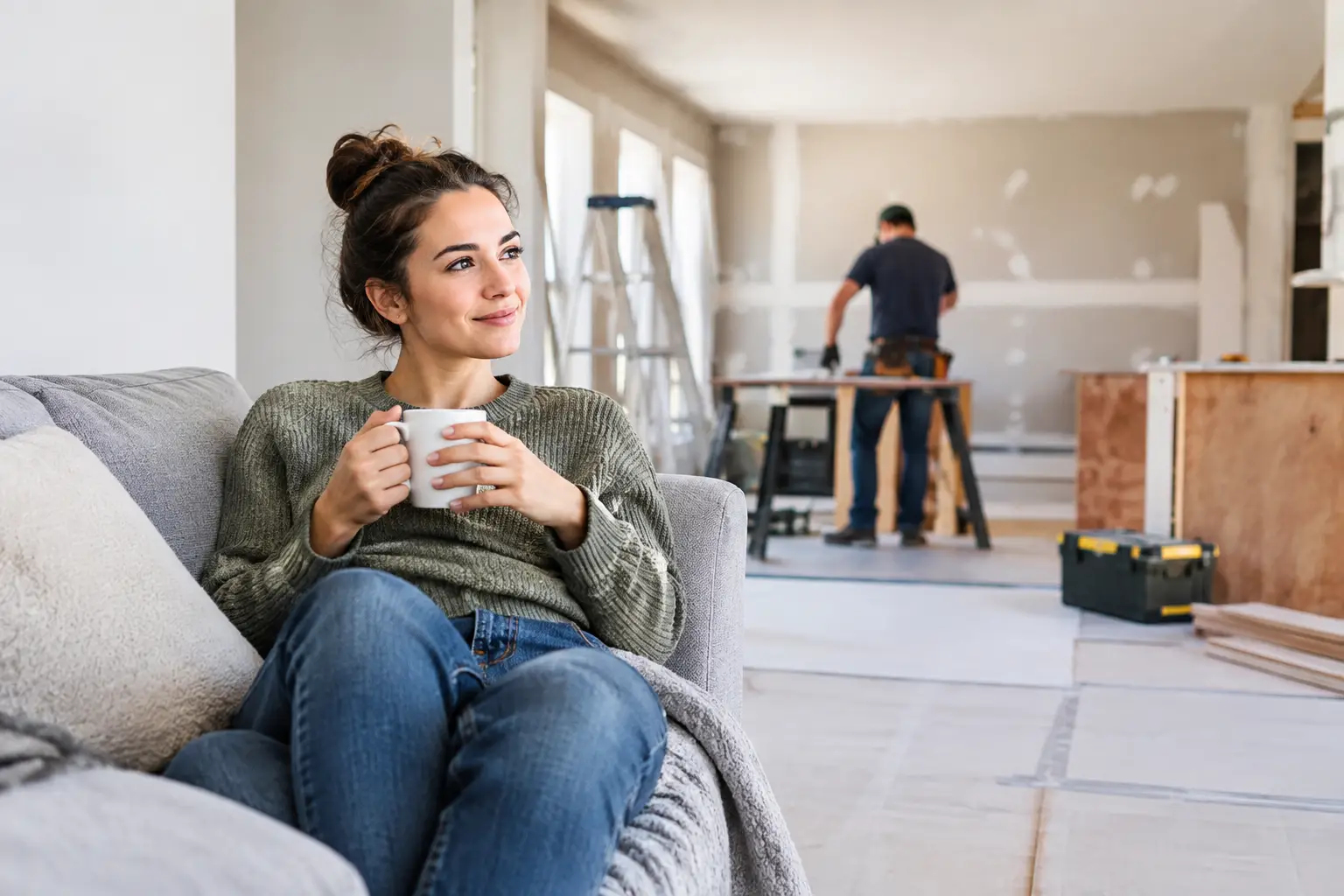 Can I Stay Home During a Home Renovation?