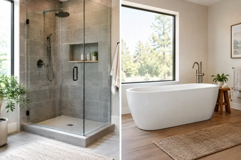 Custom Shower Versus Bathtub: Which Fits Best?